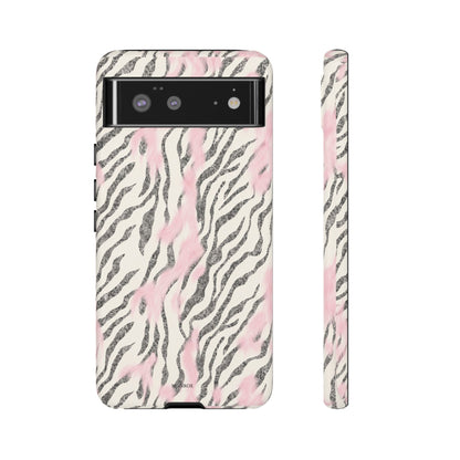 Light Pink Zebra Tough Case