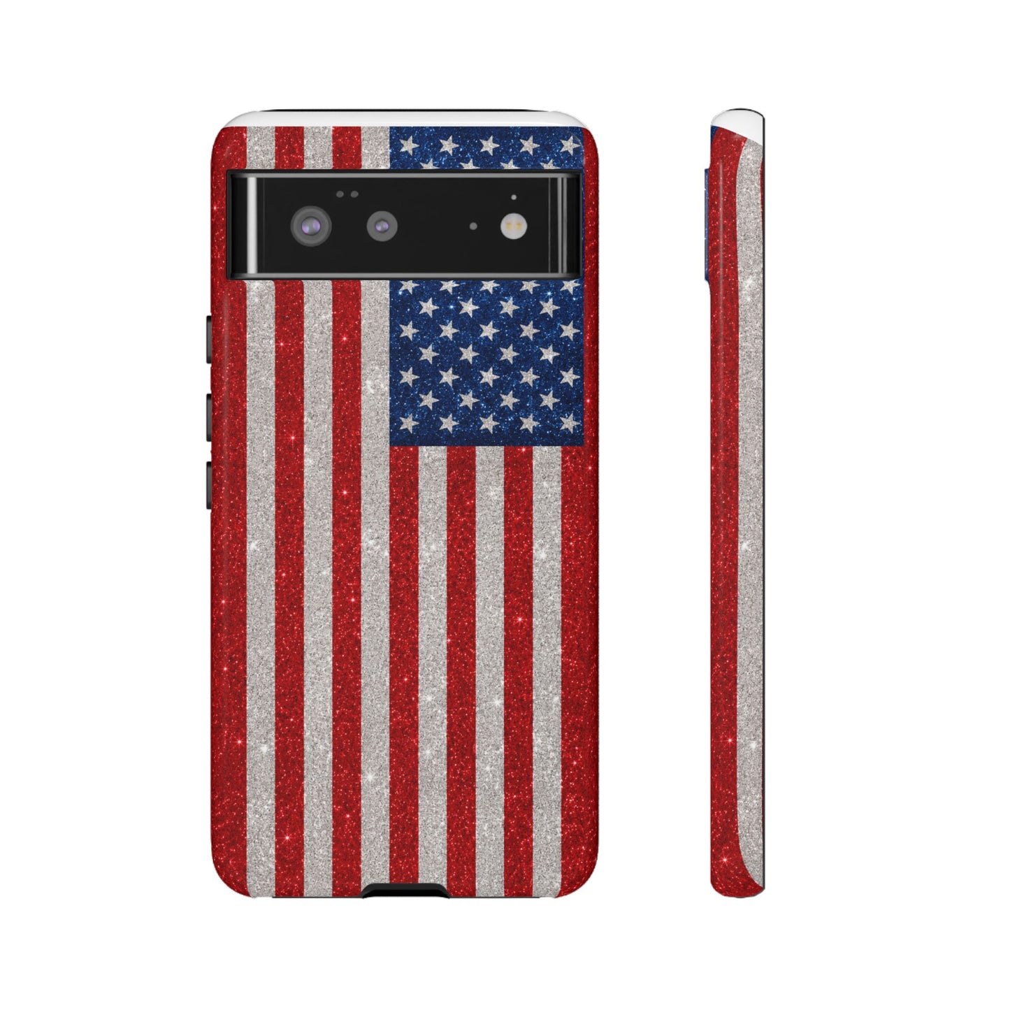 America Glitter Tough Case