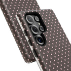 Brown Polka Phone Case