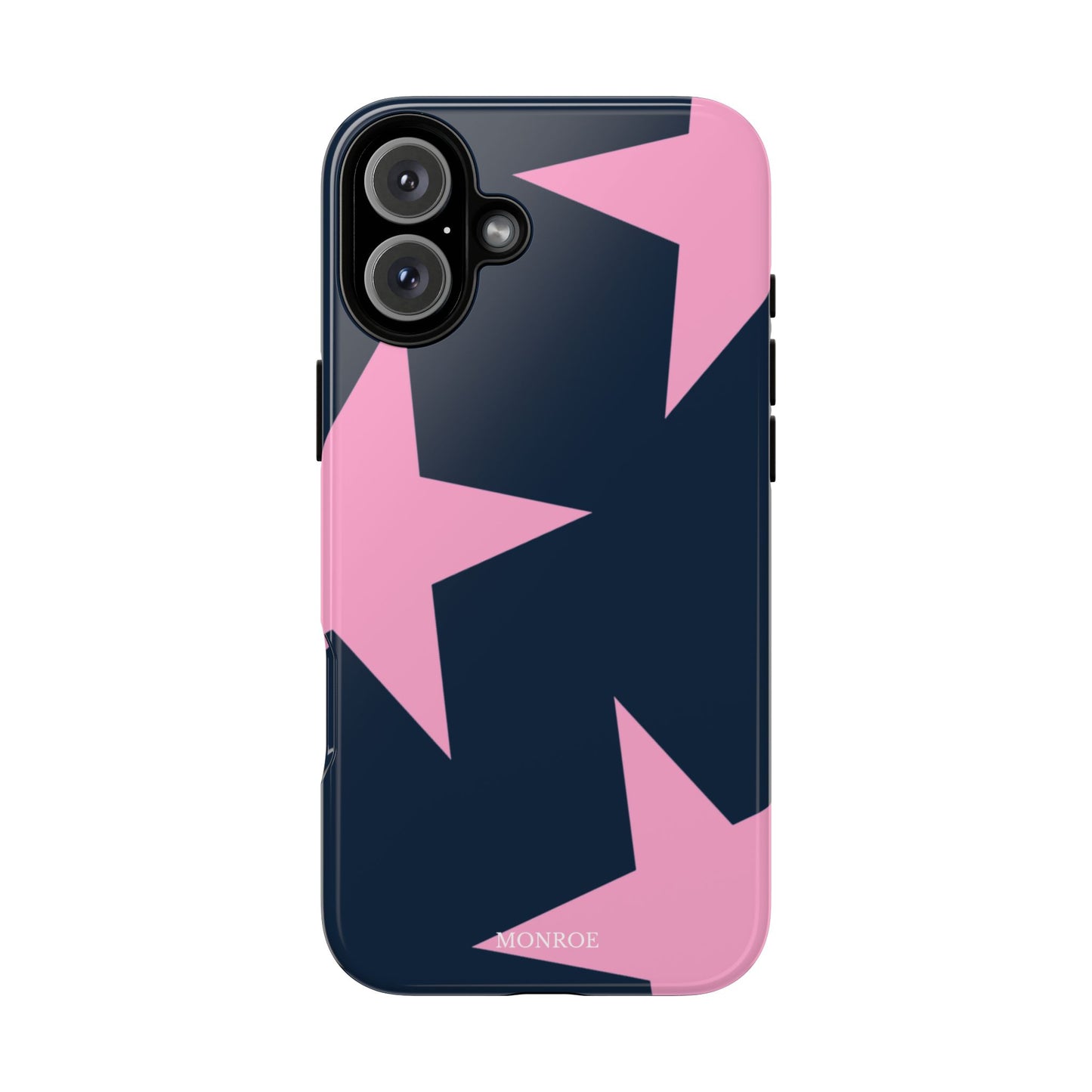Navy & Pink Star Tough Cover