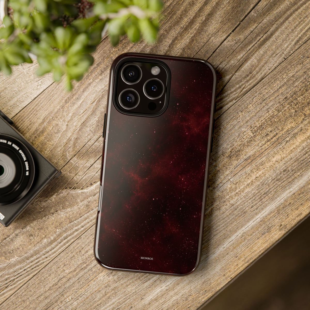Burgundy Galaxy Tough Case