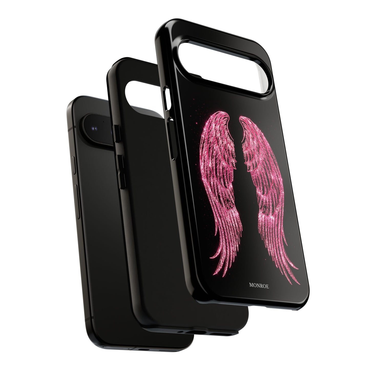 Pink Glitter Angel Tough Case