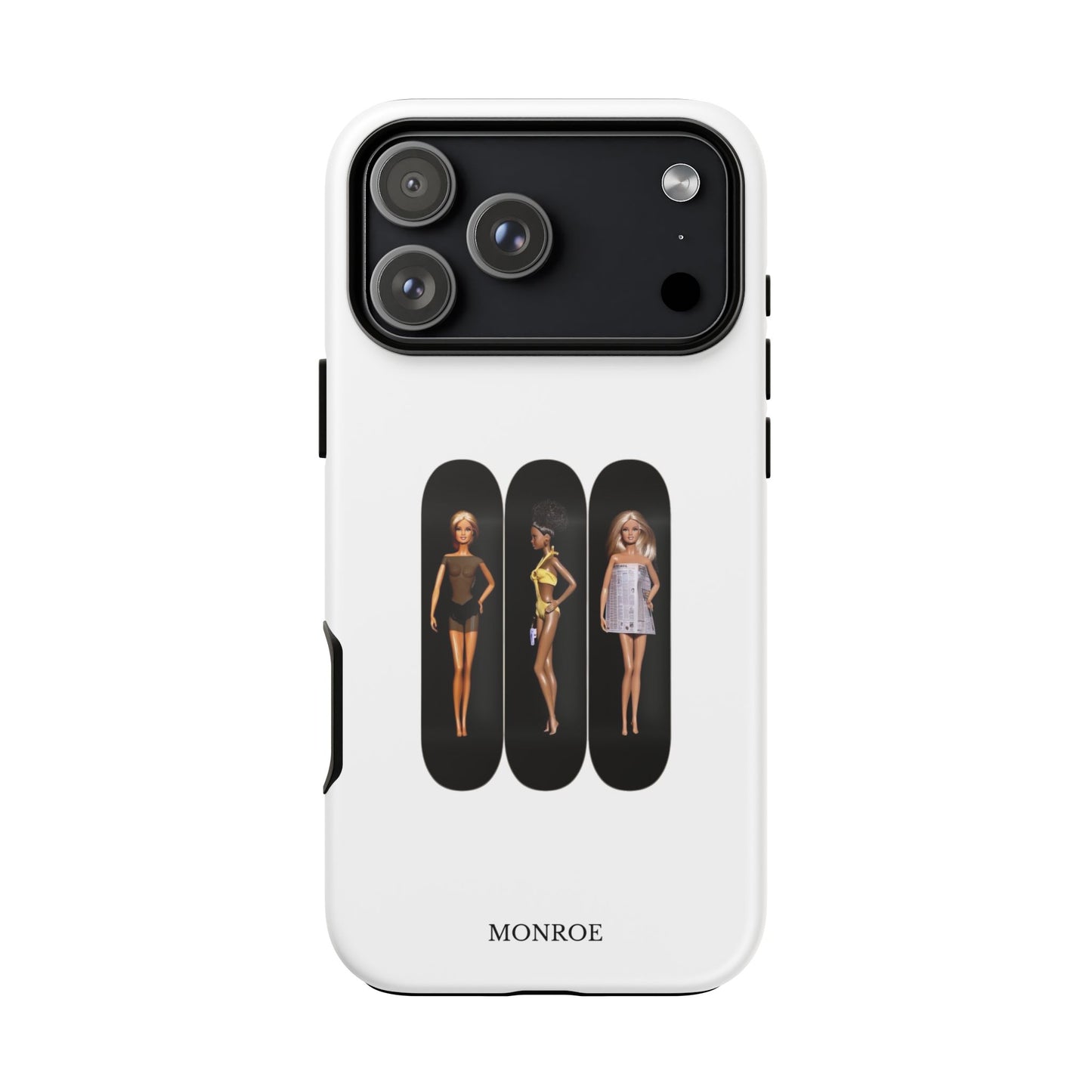 Retro Doll Skateboard Tough Case