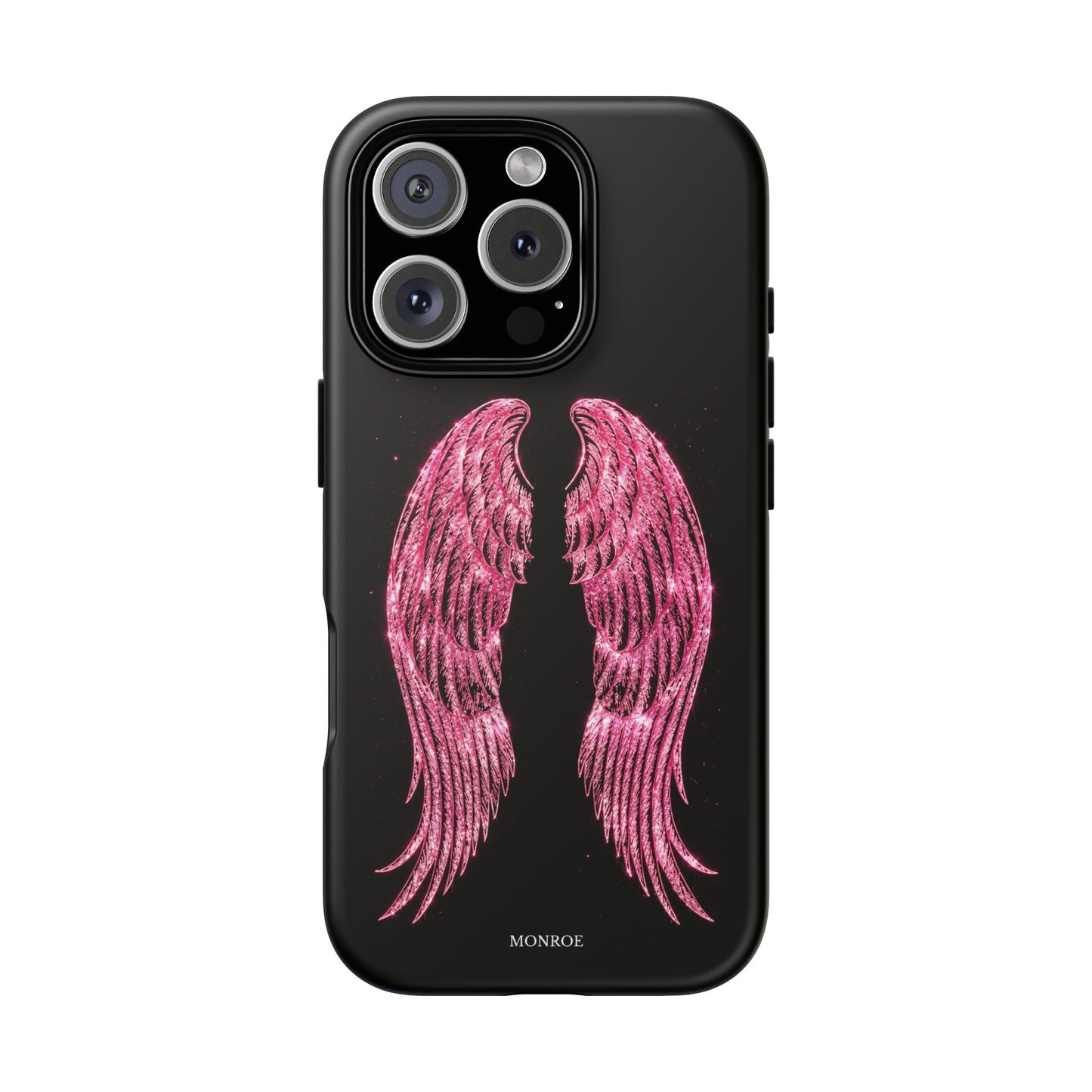Pink Glitter Angel Tough Case