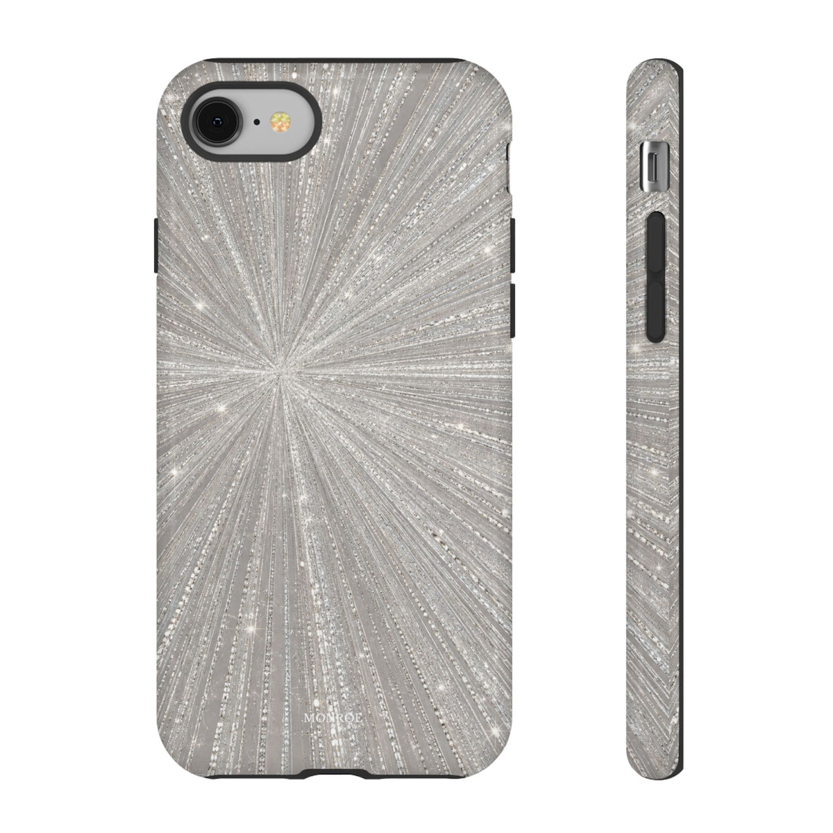 Sparkling Silver Burst Tough Case