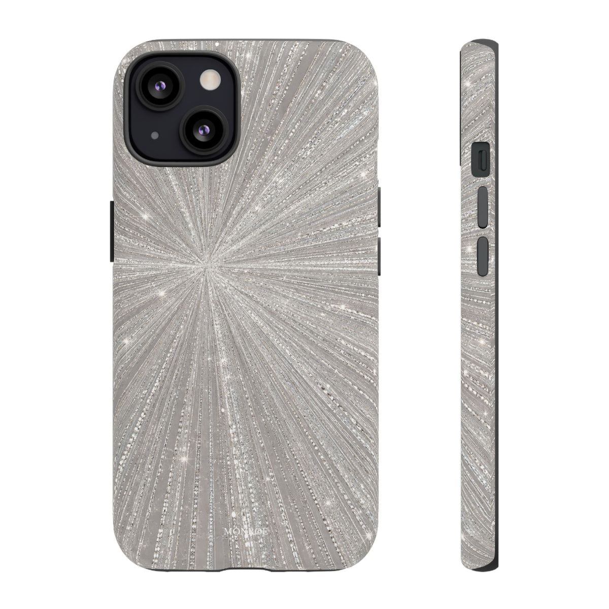 Sparkling Silver Burst Tough Case