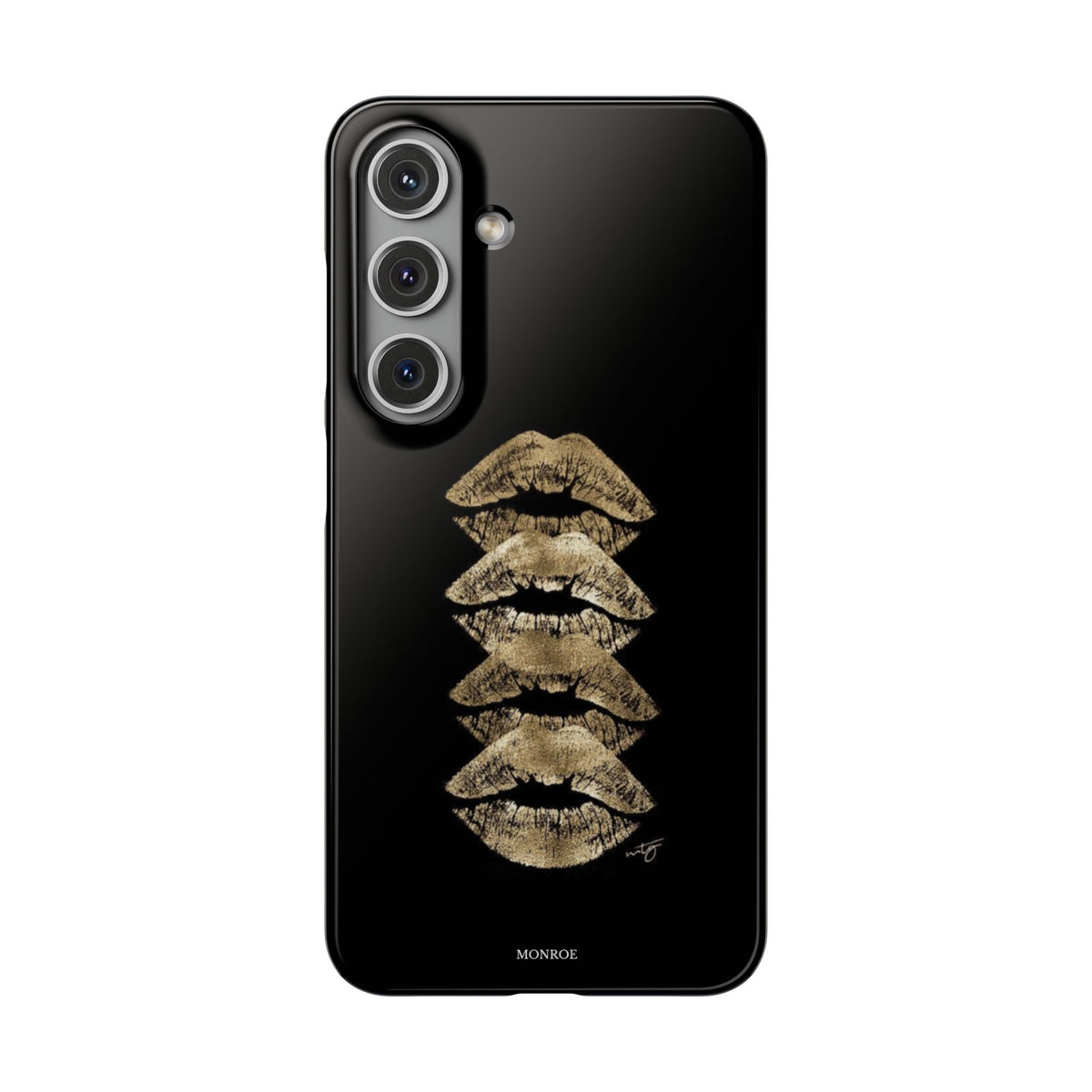 Gold Kiss Stack Case