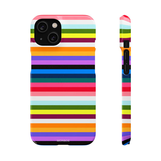 Rainbow Striped Case