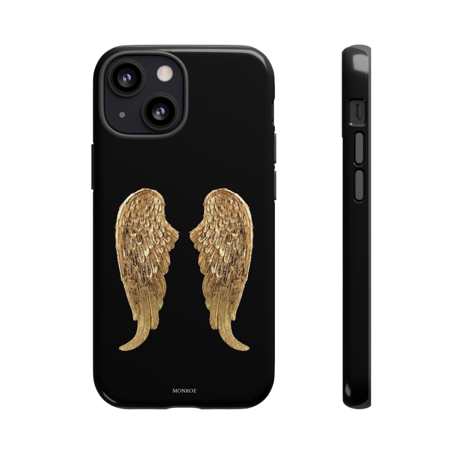 Gold Angel Wings Tough Case