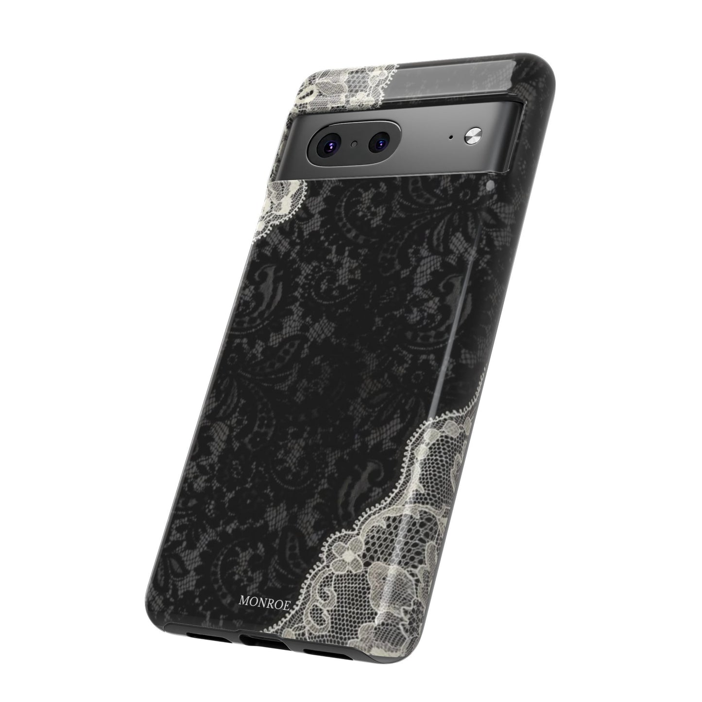 Black & White Edged Tough Case