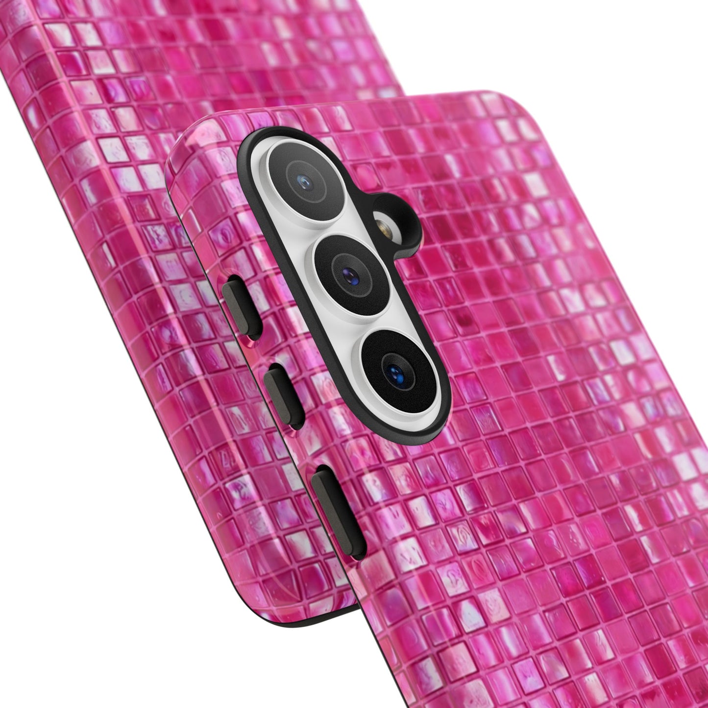 Hot Pink Mosaic Tough Case