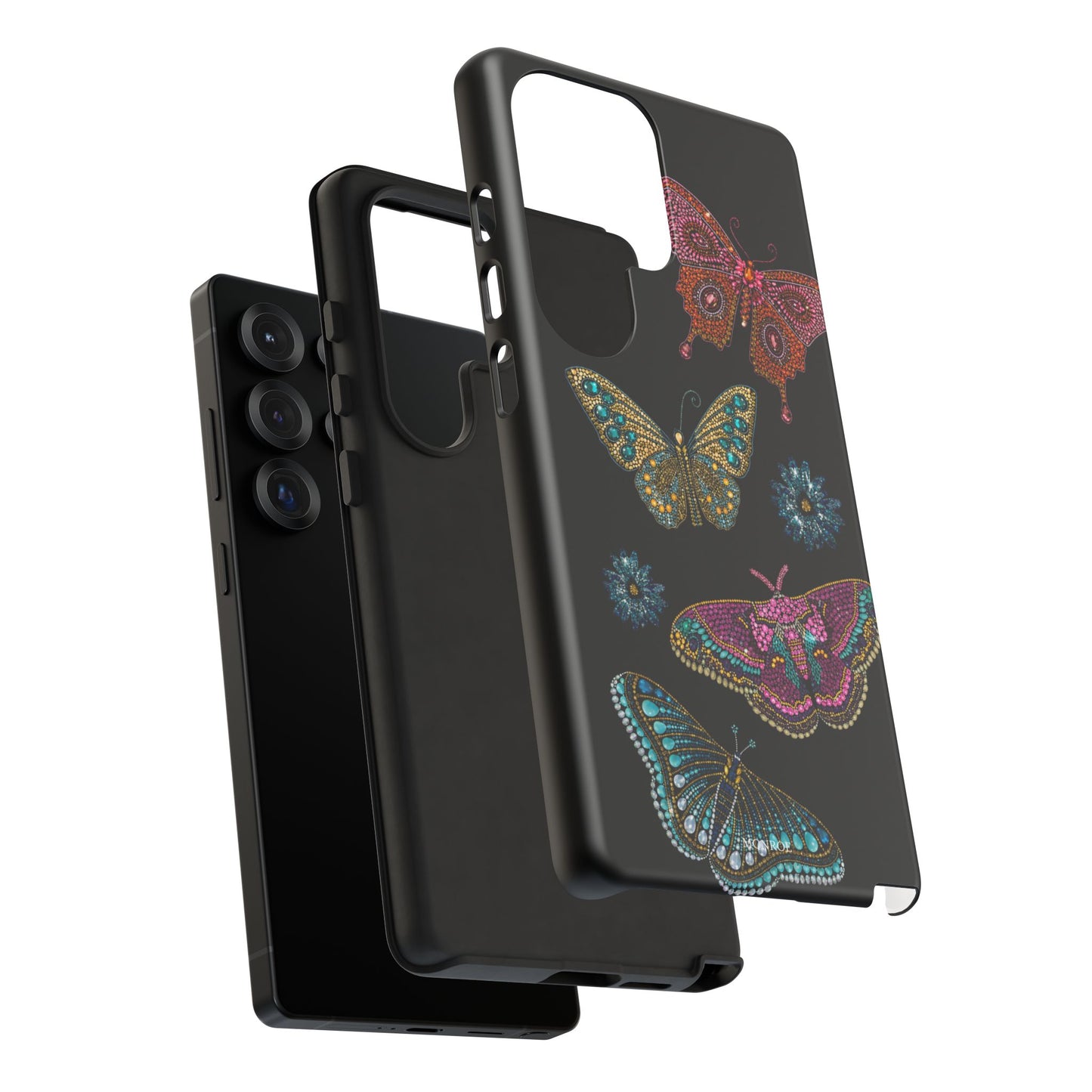 Butterfly Beaded Tough Case