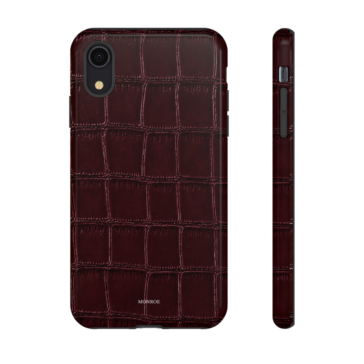 Burgundy Croc Tough Case