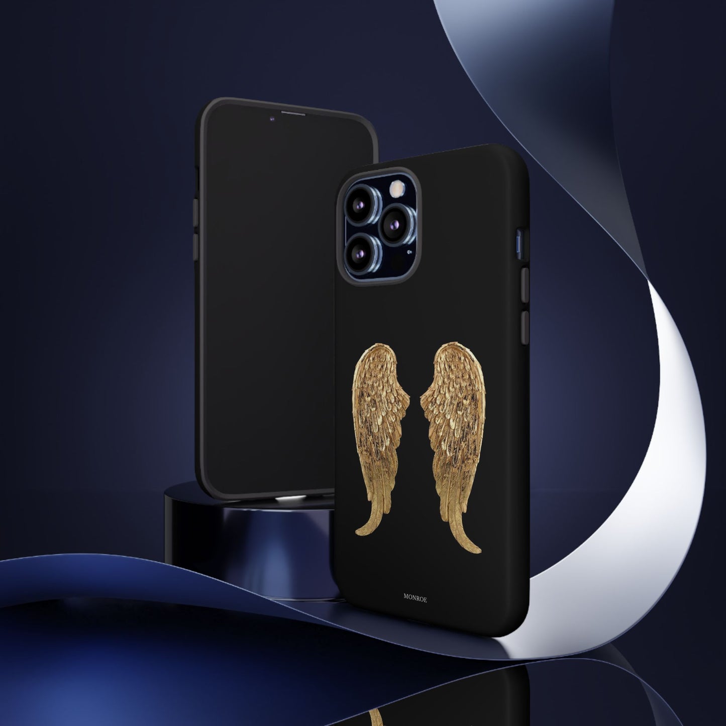 Gold Angel Wings Tough Case