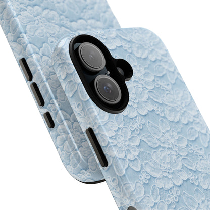 Glacier Blue Lace Tough Case