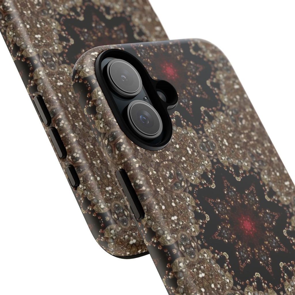 Brown Mandala Tough Protective Case