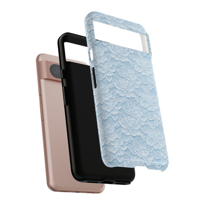 Glacier Blue Lace Tough Case