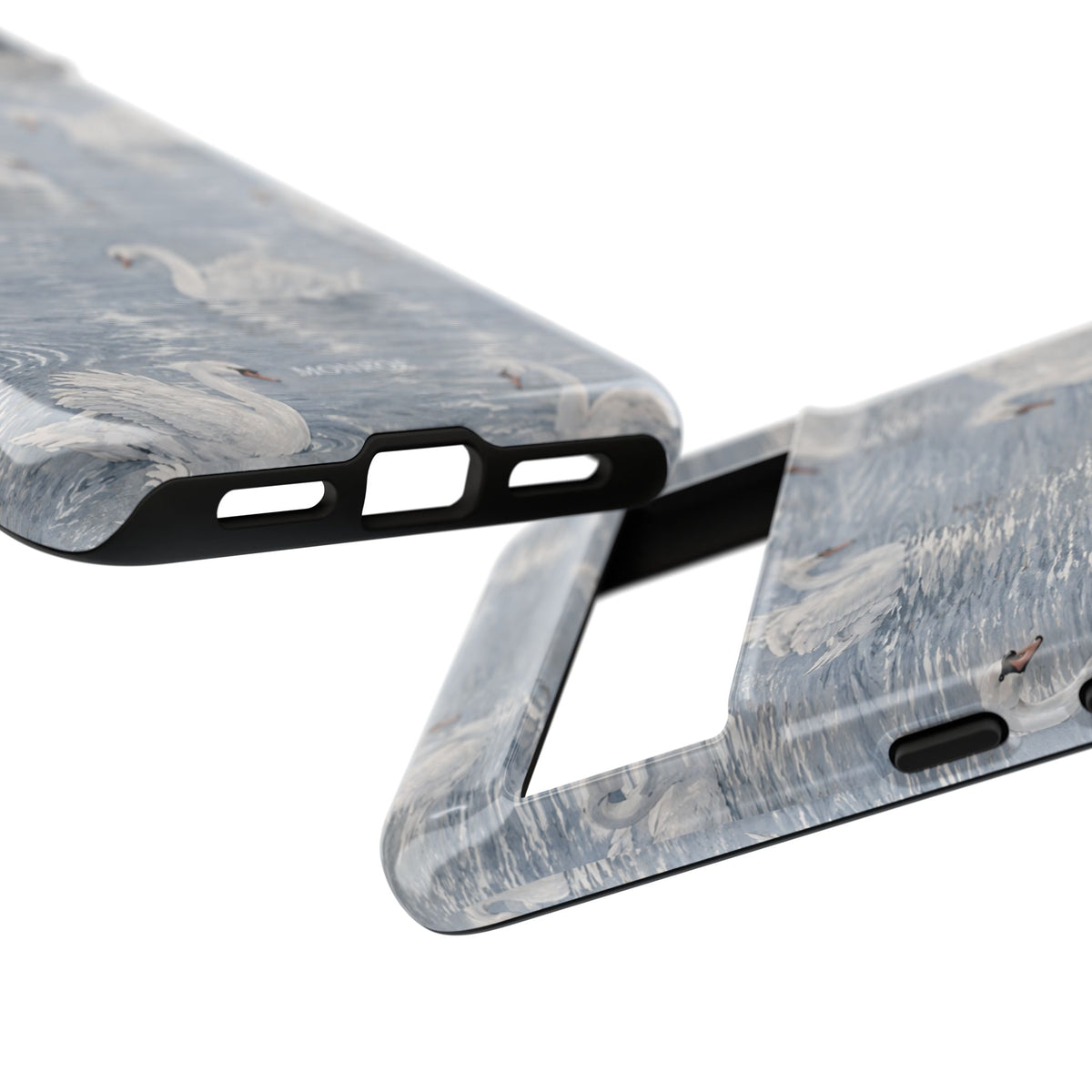 Swan Pattern Tough Case