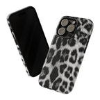 B&W Leopard Phone Case