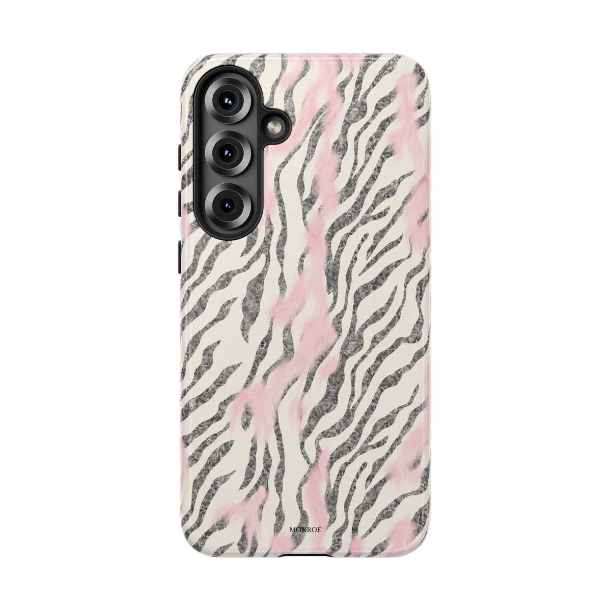 Light Pink Zebra Tough Case