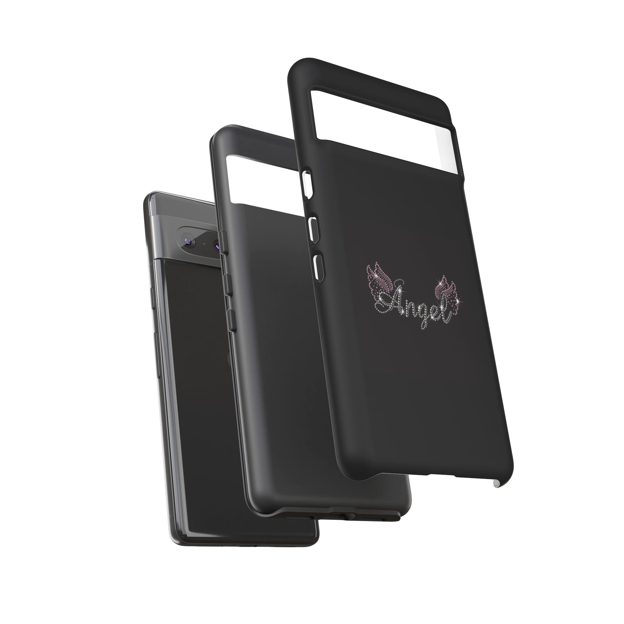 Glitter Angel Phone Case