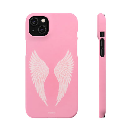 Pink Angel Wings Case