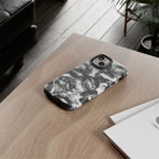 Black and Kiss Design Phone Case