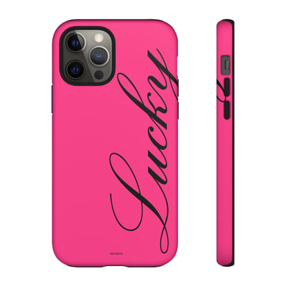 Hot Pink 'Lucky' Tough Case