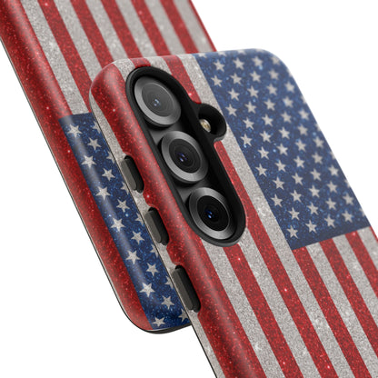 America Glitter Tough Case
