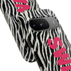 'SWAG' Zebra Print Tough Case
