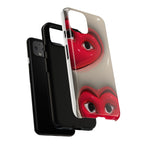 3D Hearts Phone Case