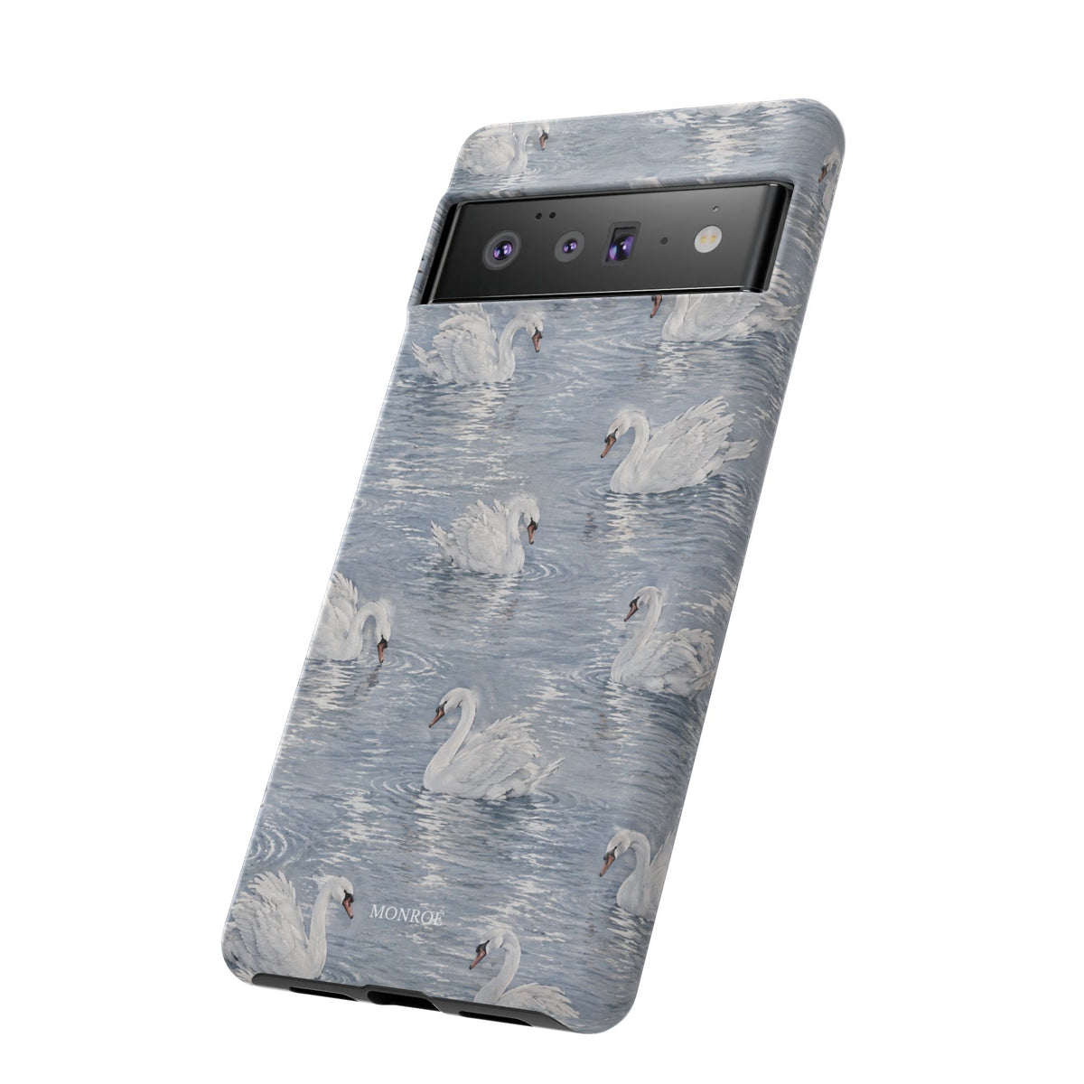 Swan Pattern Tough Case