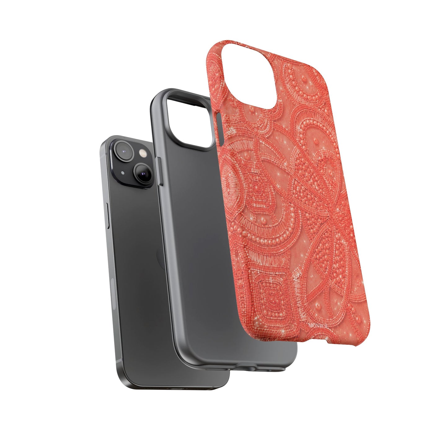 Coral Lace Tough Case
