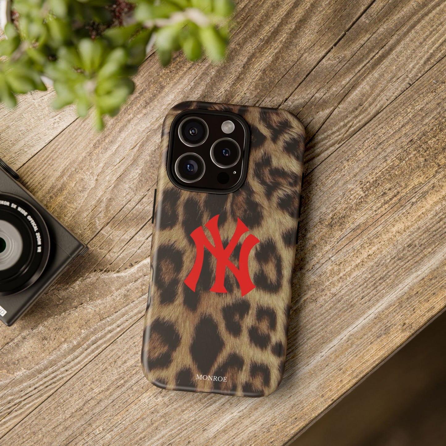 Leopard Print NY Tough Case