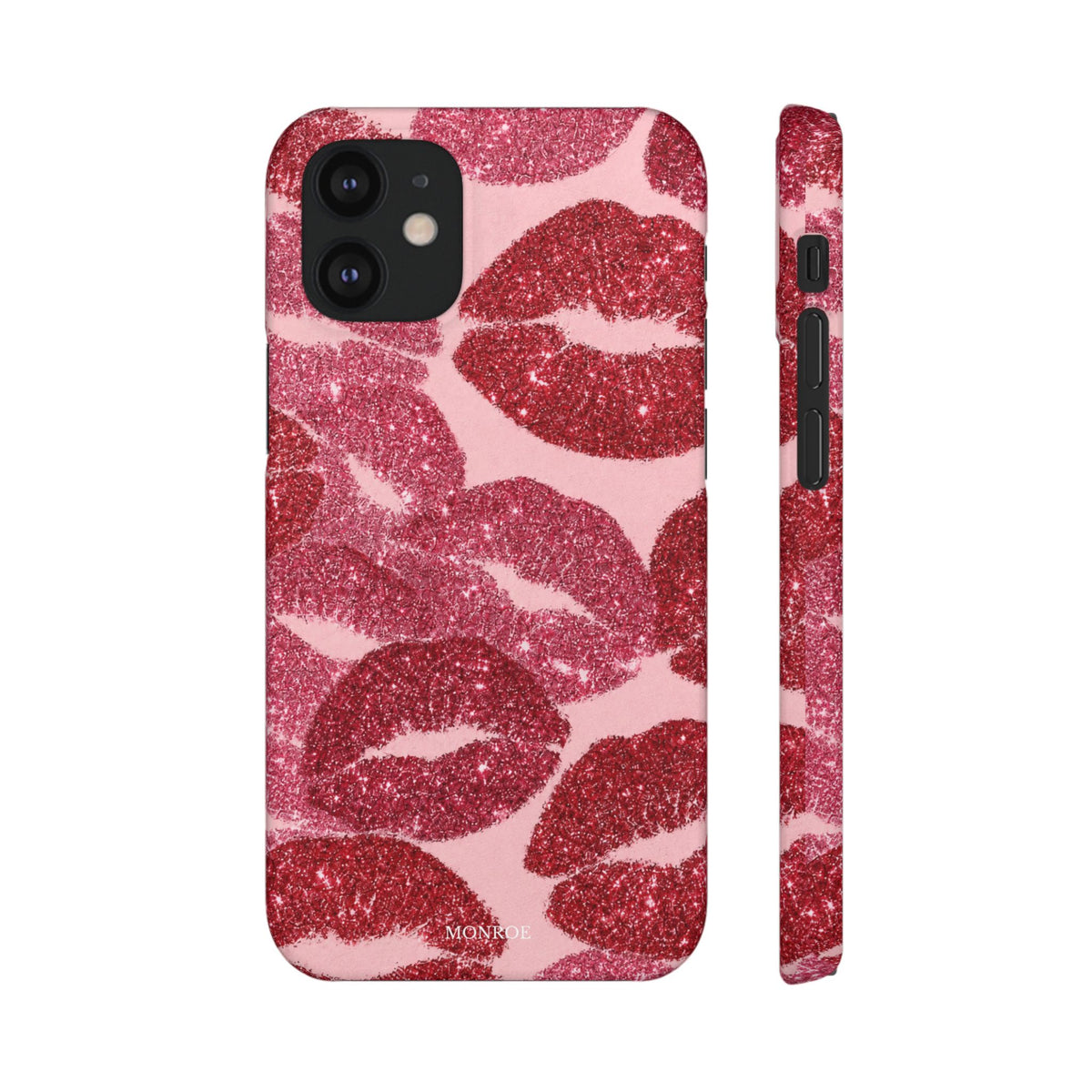 Pink Glitter Kiss Case