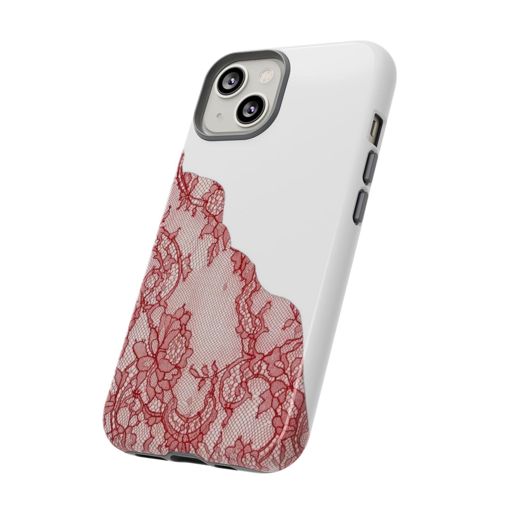 Red Lace Phone Case