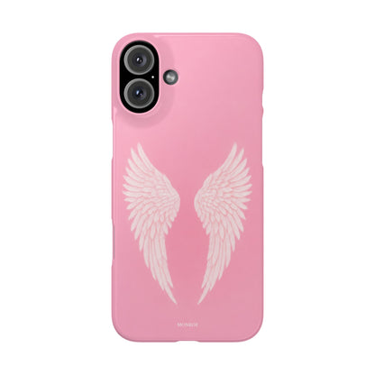 Pink Angel Wings Case