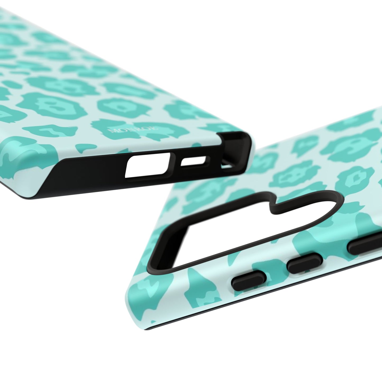 Teal Leopard Tough Case