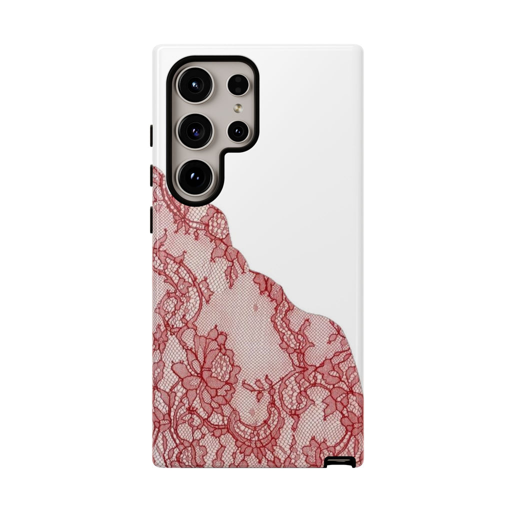 Red Lace Phone Case