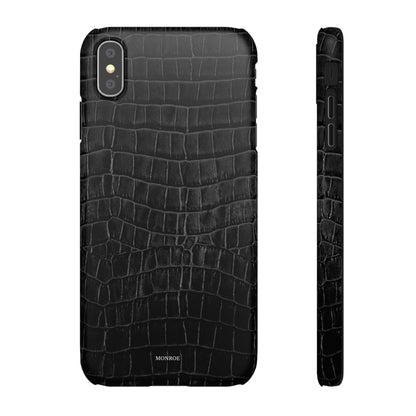 Black Croc Case