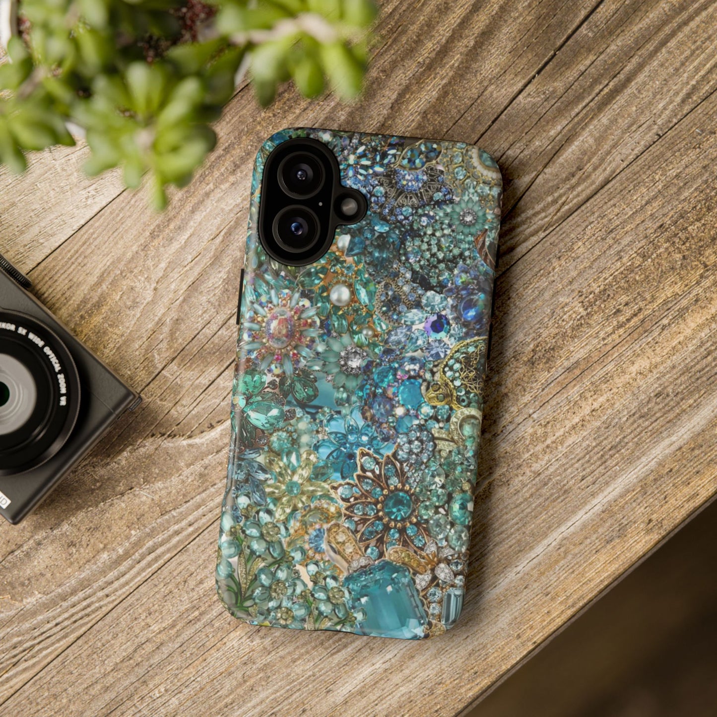 Turquoise Jewel Case