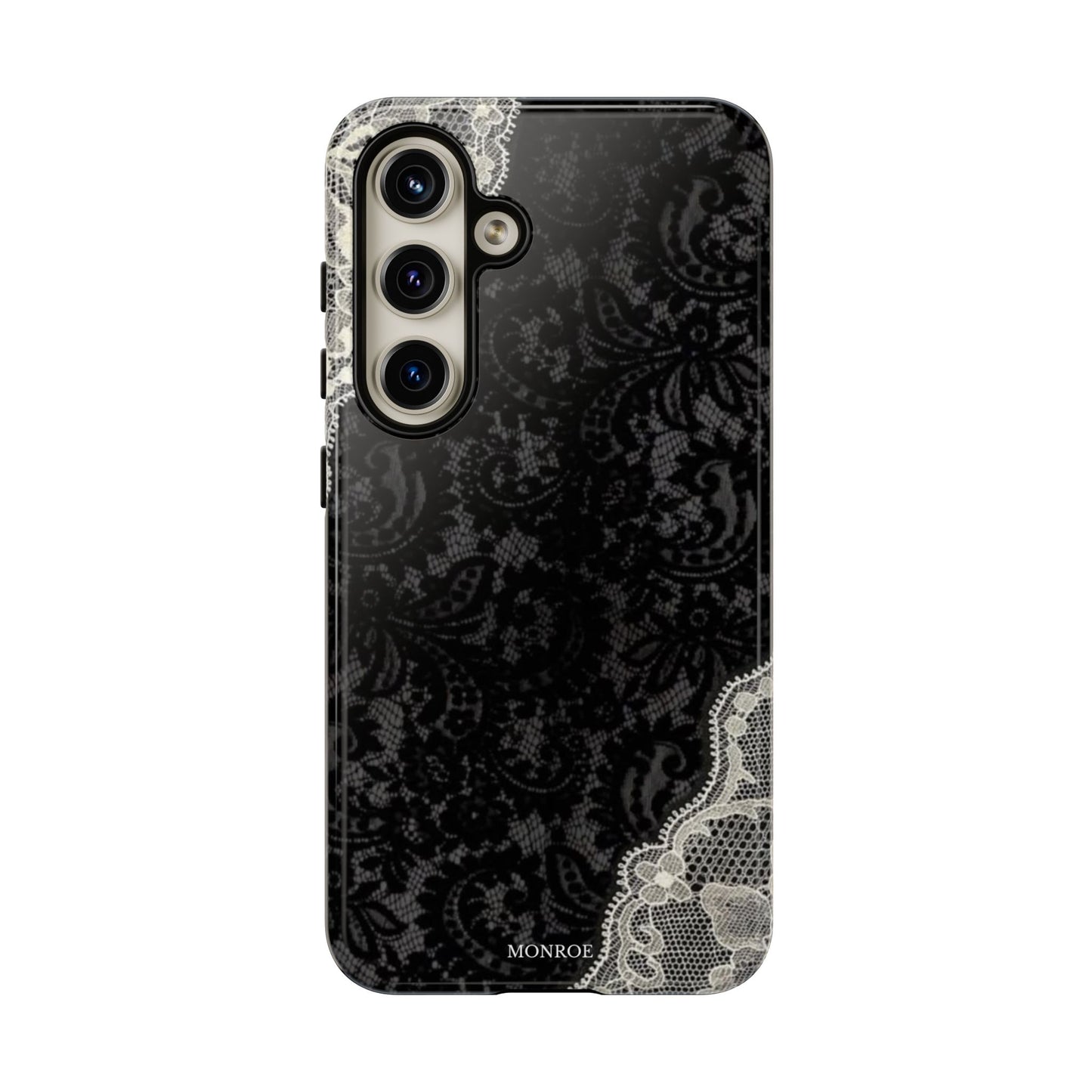 Black & White Edged Tough Case