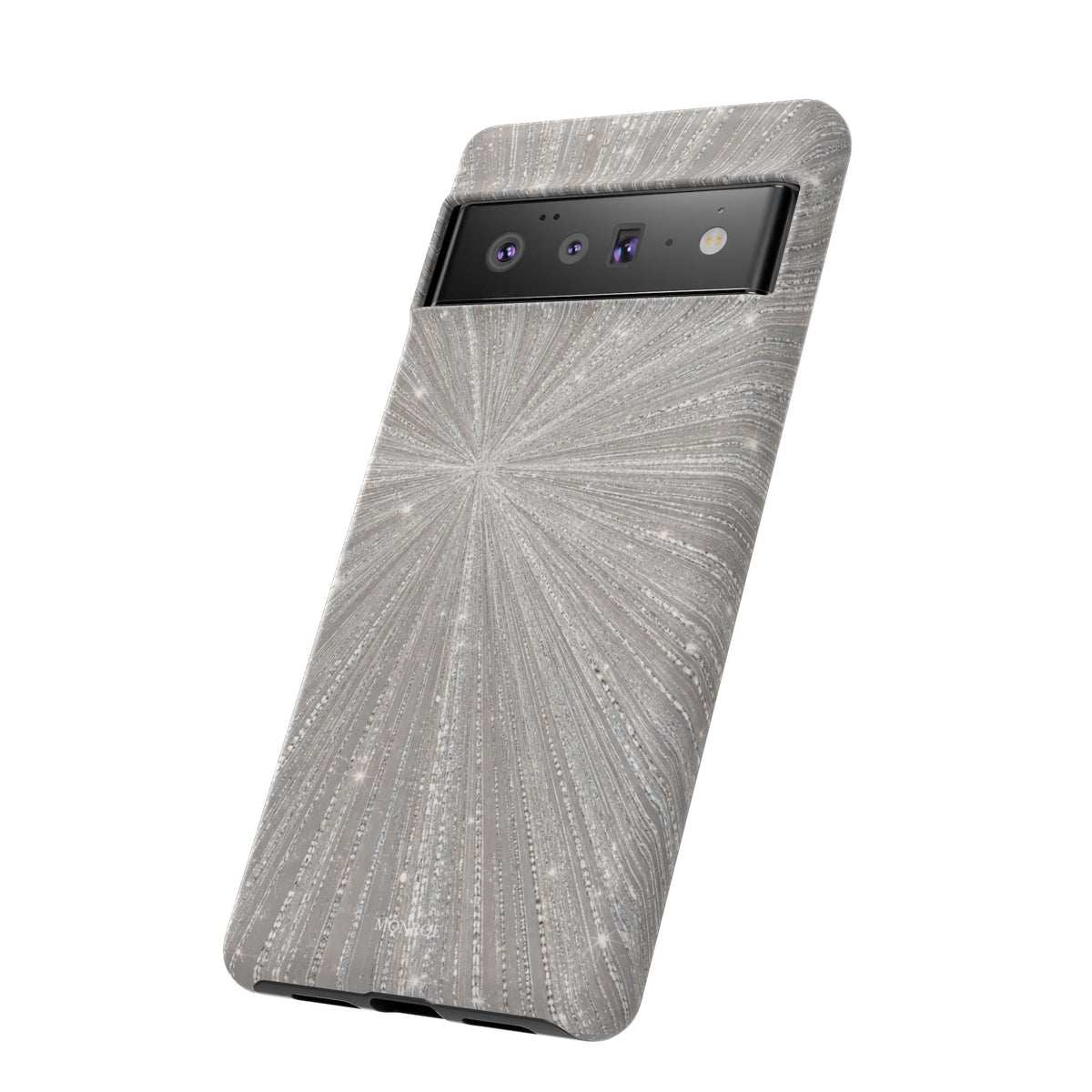 Sparkling Silver Burst Tough Case