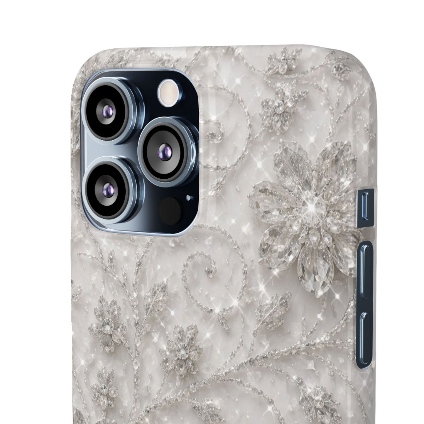 Glittery Floral Case