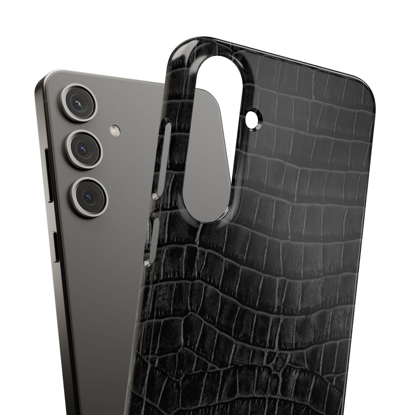 Black Croc Case
