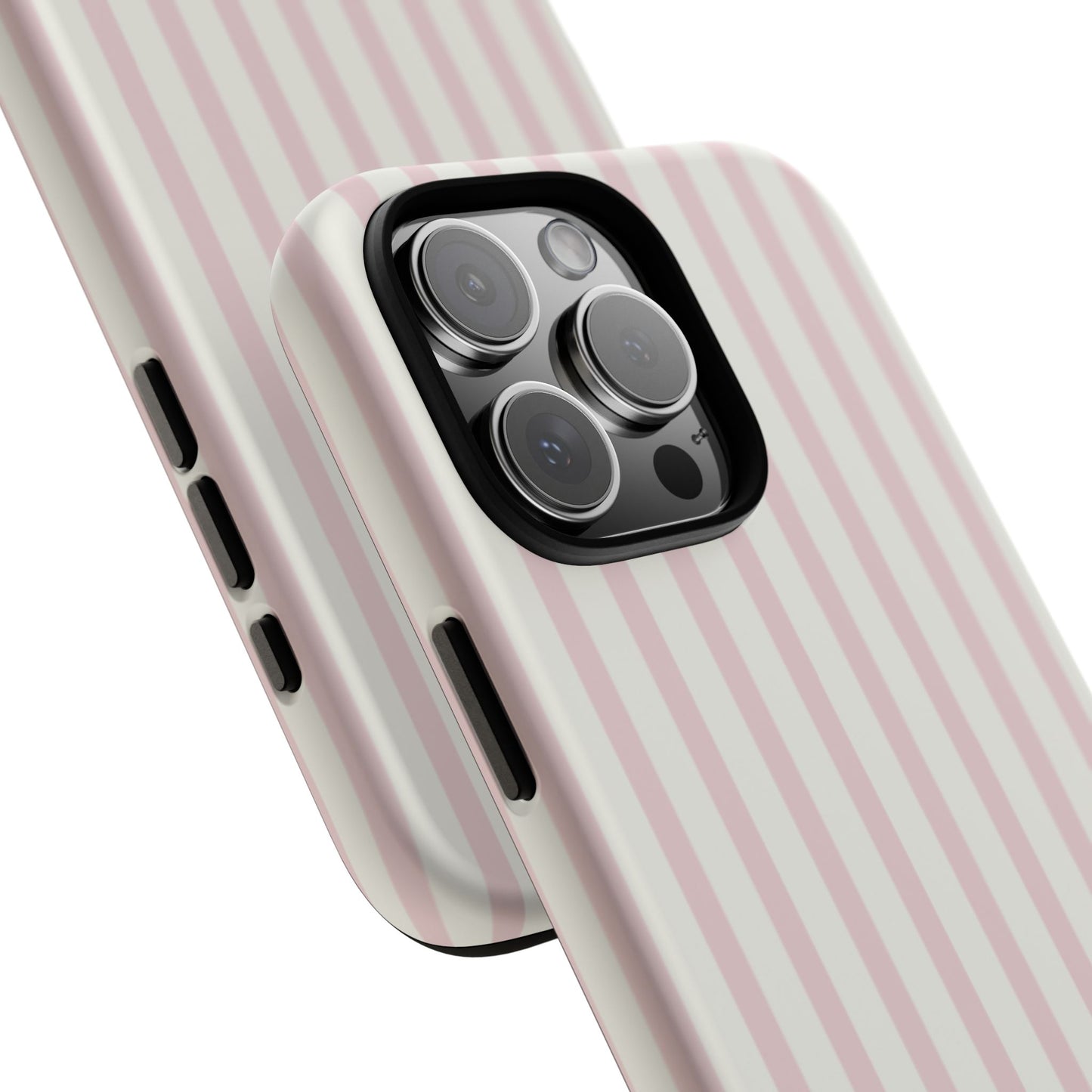 Light Pink Stripe Tough Phone Case