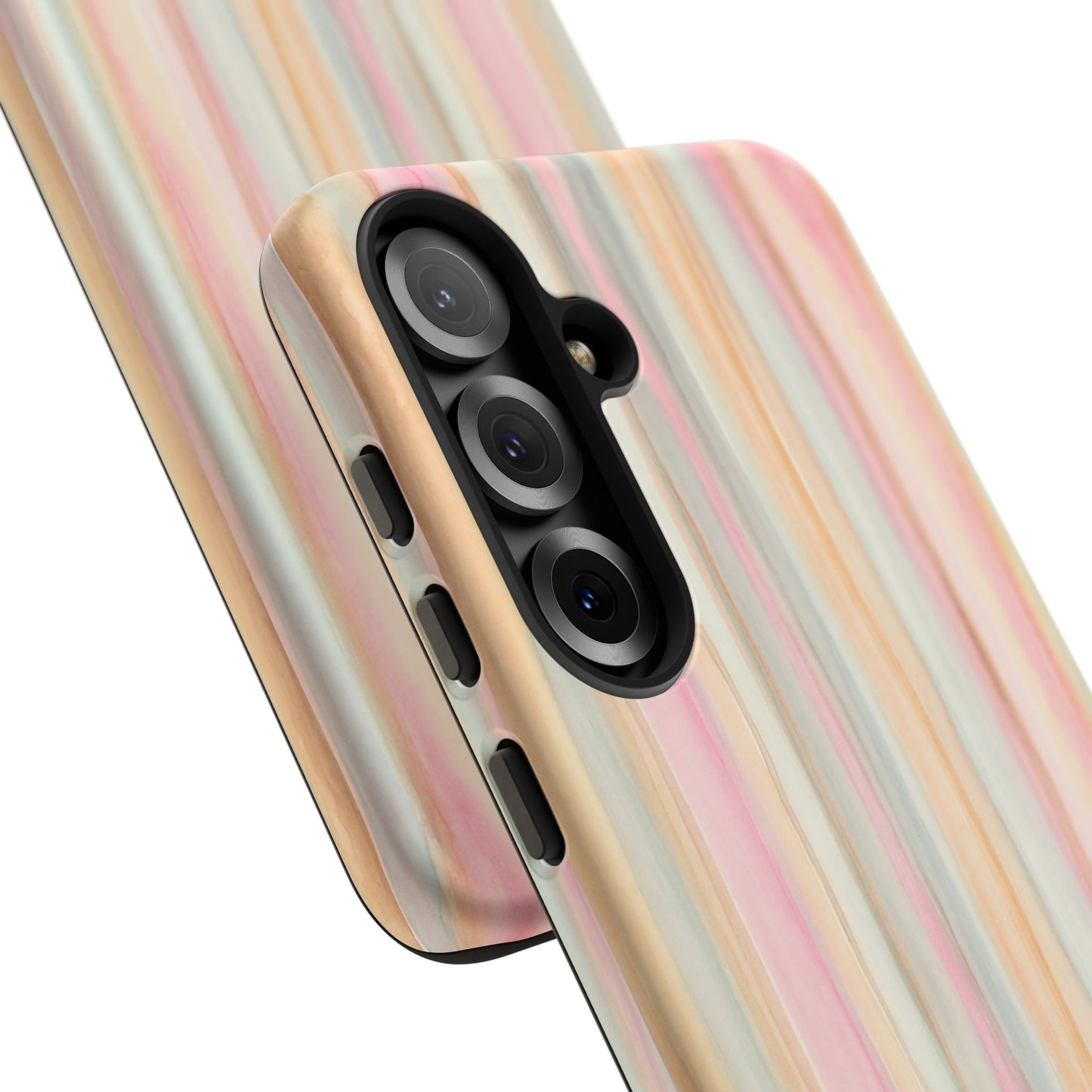 Pastel Watercolor Stripe Tough Case