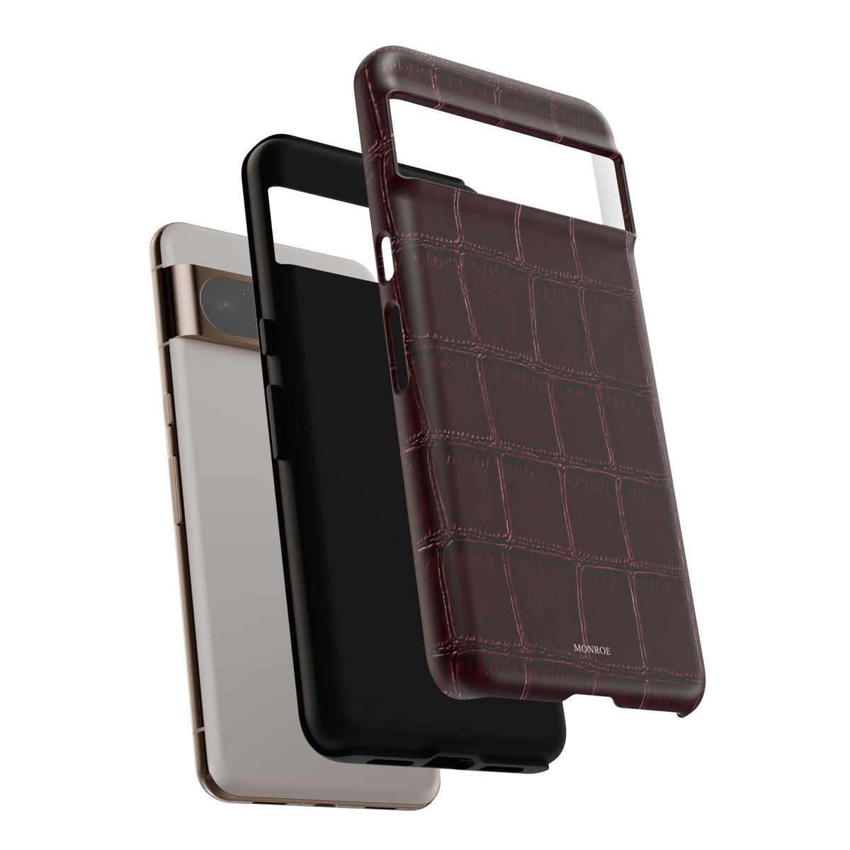 Burgundy Croc Tough Case