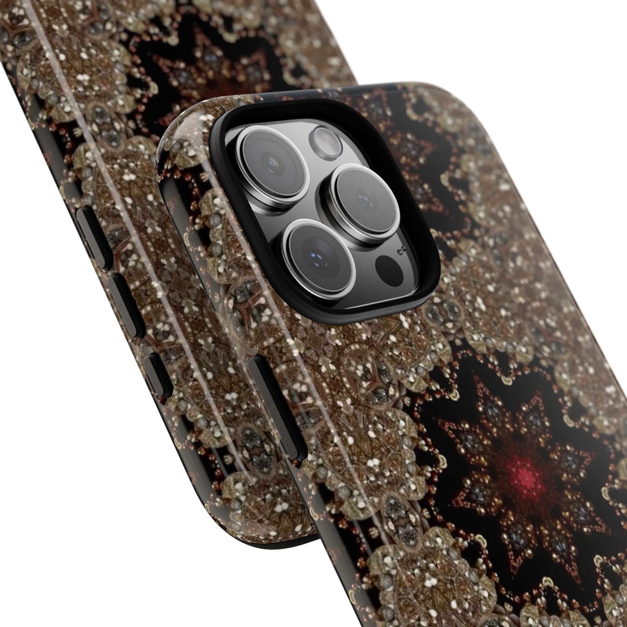 Brown Mandala Tough Protective Case