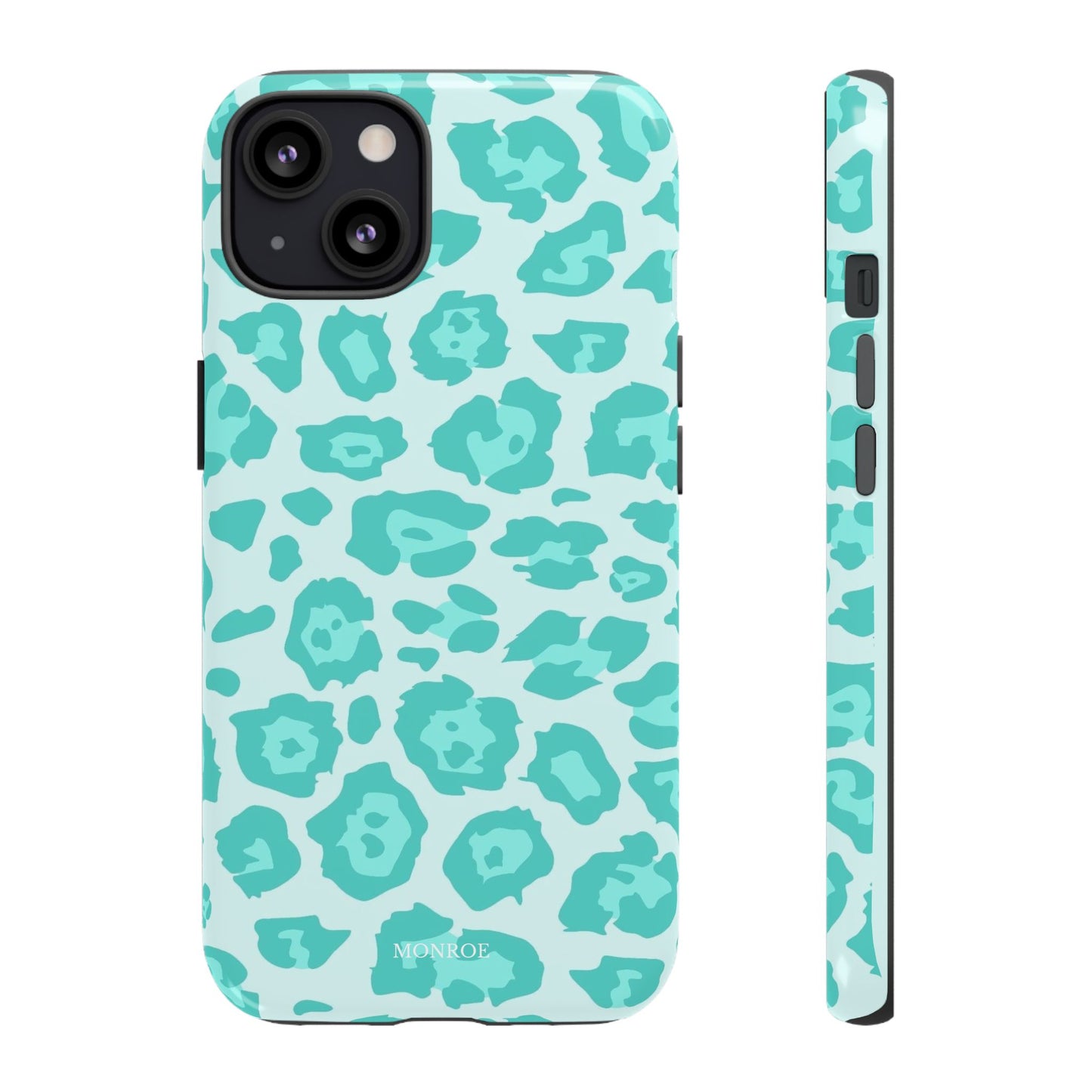 Teal Leopard Tough Case